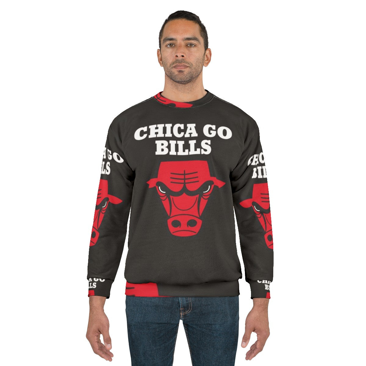 Chicago Bills graphic sweatshirt - men