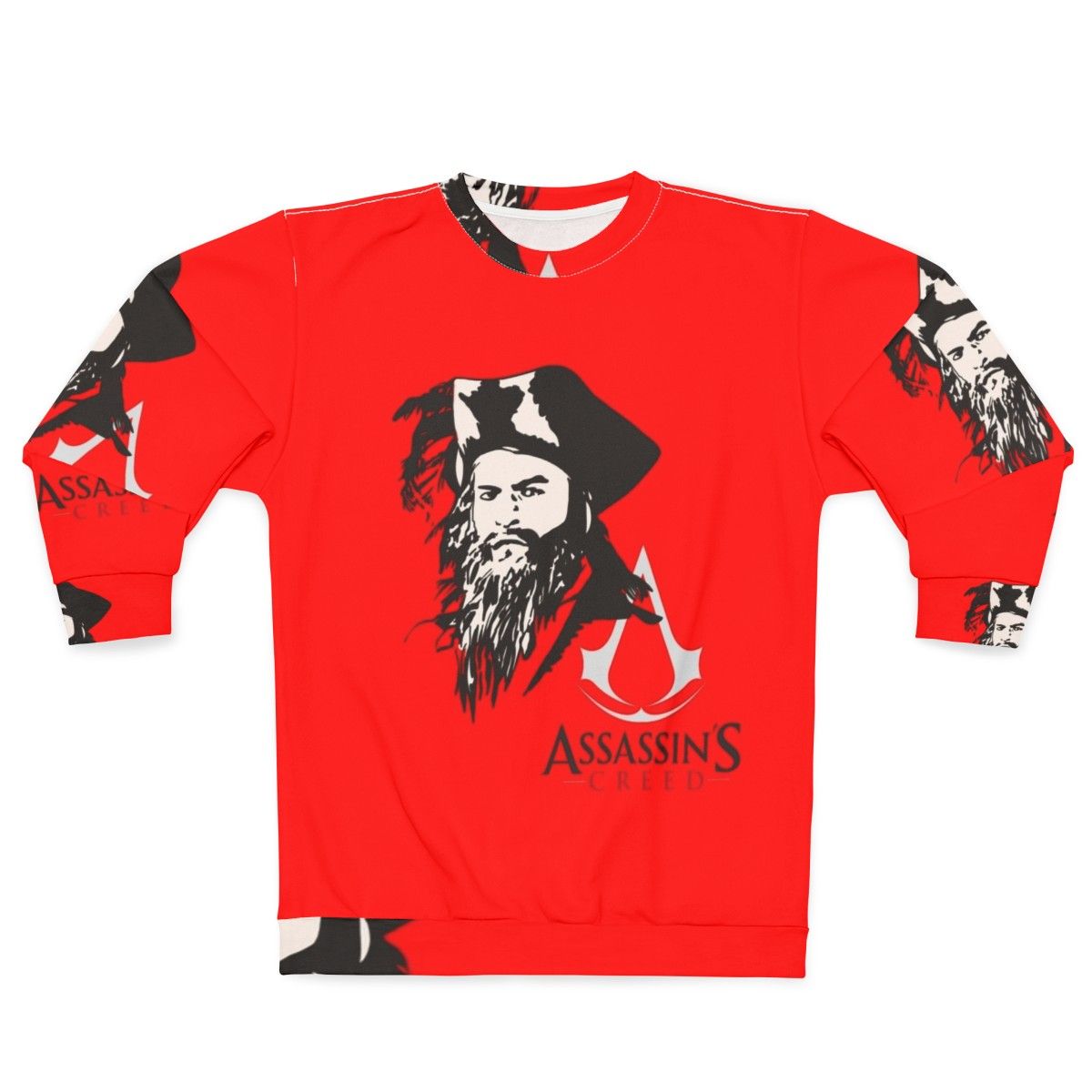 Assassins Creed Blackbeard Pirate Sweatshirt