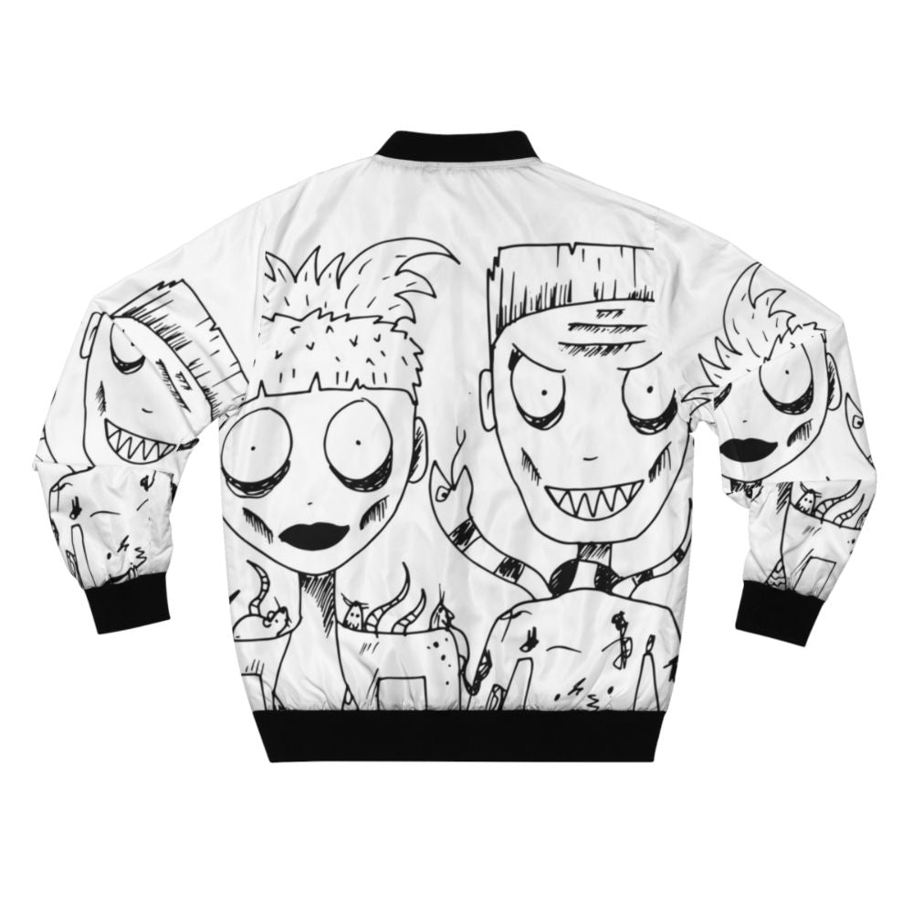 Die Antwoord Yolandi and Ninja Bomber Jacket - Back