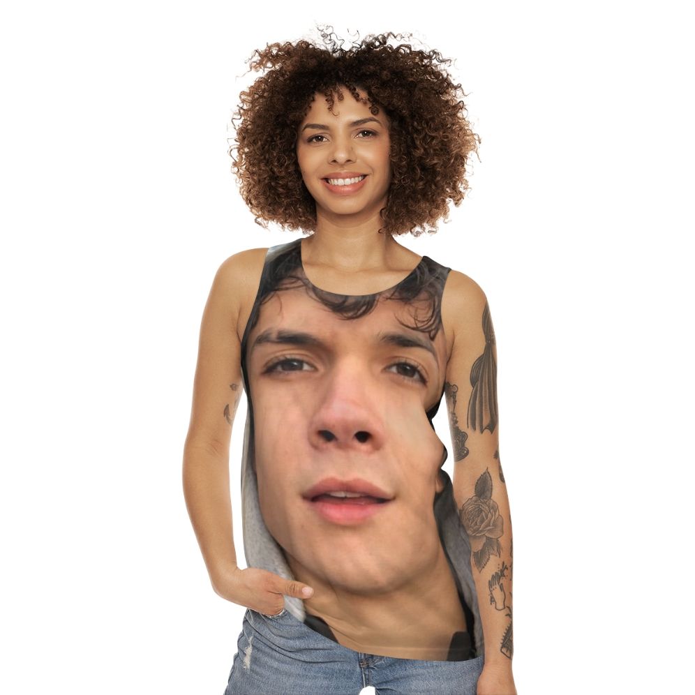 Benjamin Wadsworth Celebrity Unisex Tank Top - women