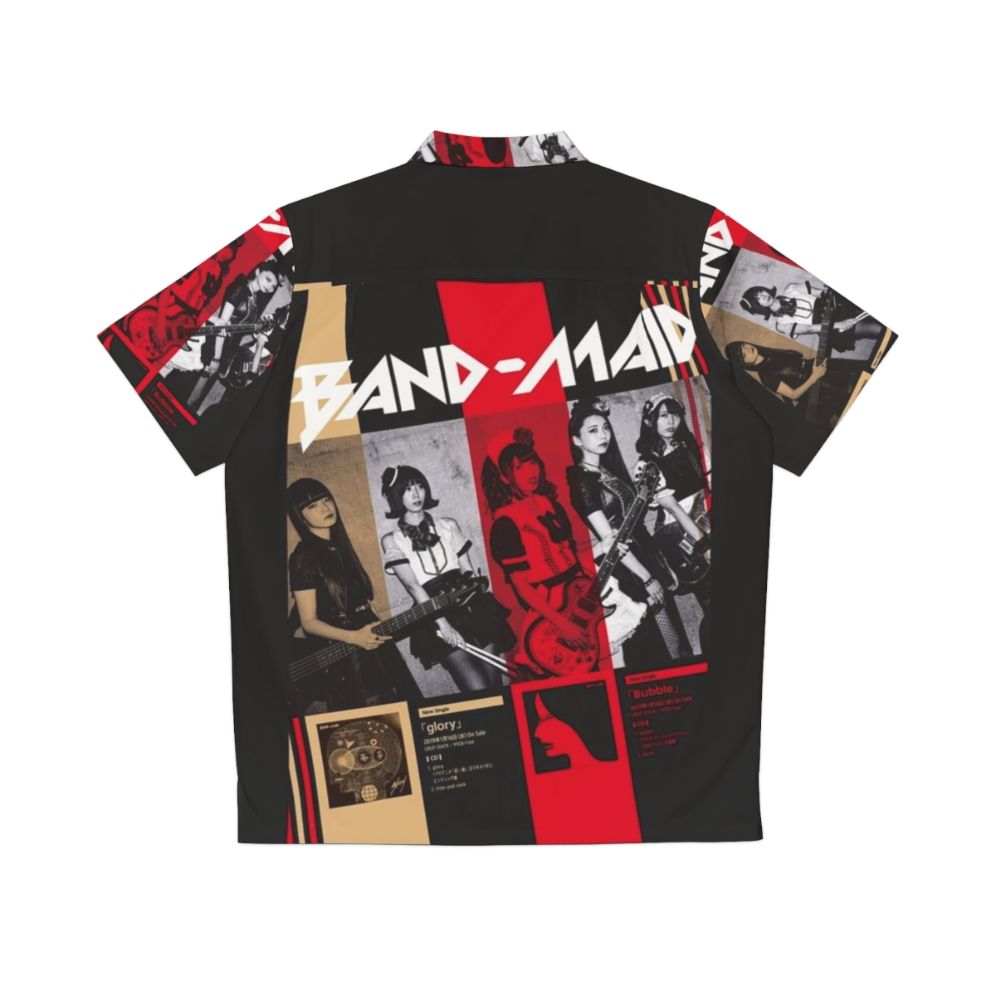 Band Maid Japanese Metal Band Anime Inspired Hawaiian Shirt - Back