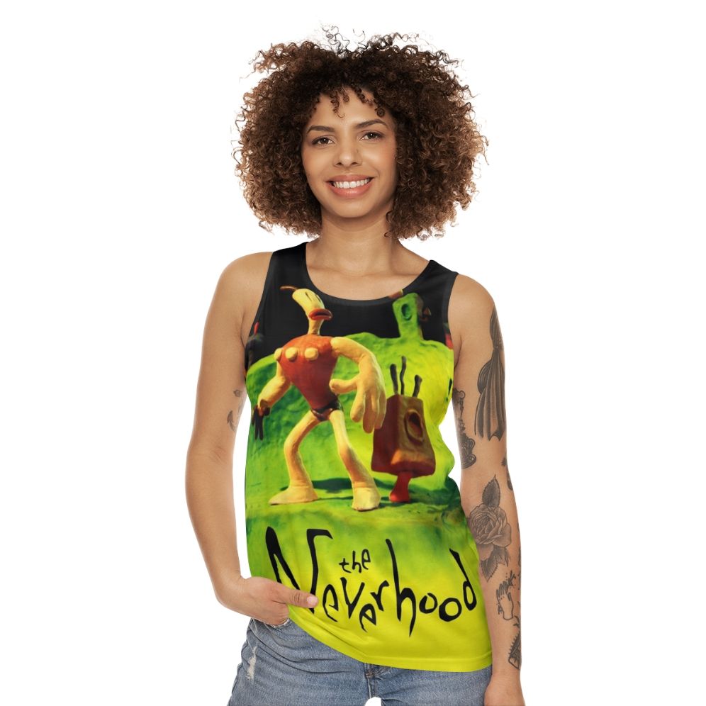 The Neverhood Retro Clay Animation Unisex Tank Top - women