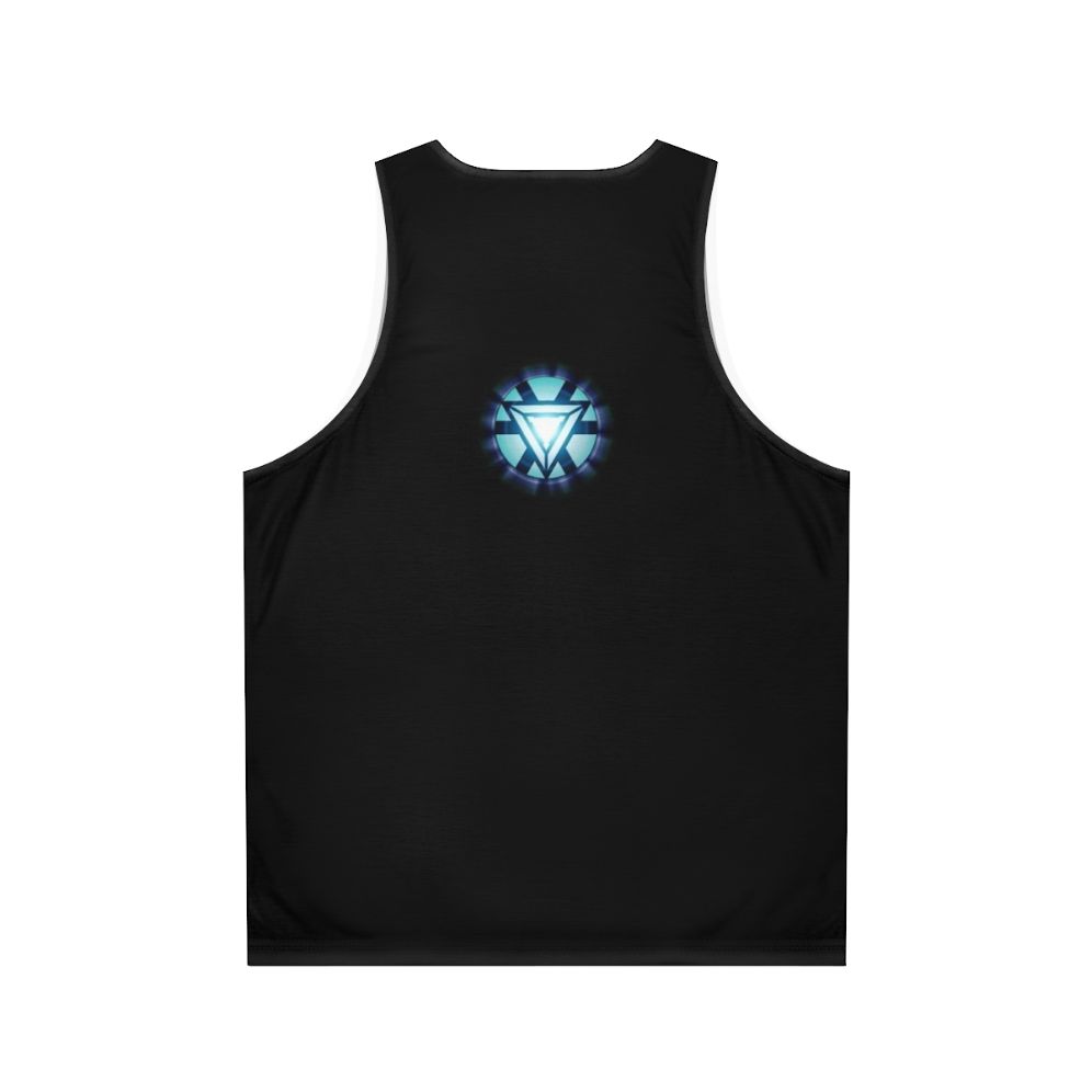 Marvel Iron Man Arc Reactor Unisex Tank Top - Back