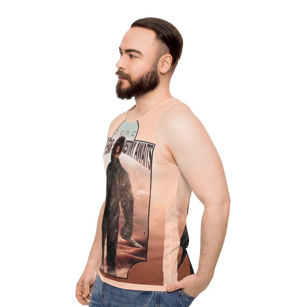 Dune 2020 Paul Atreides Unisex Tank Top - men side