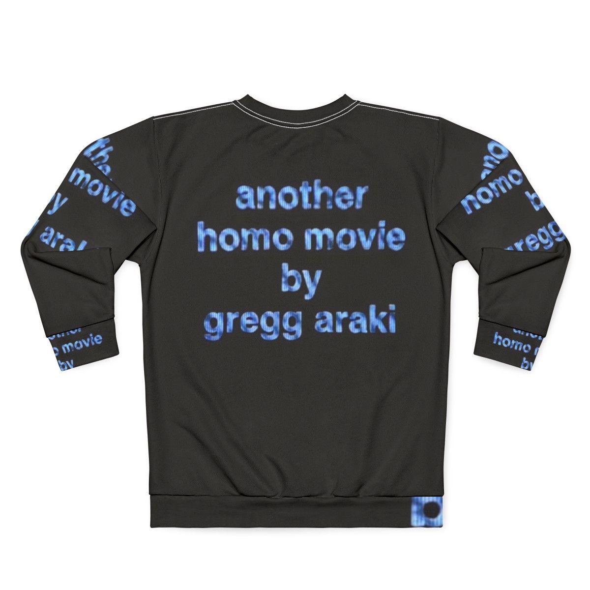 Gregg Araki LGBT film inspired graphic sweatshirt - Back