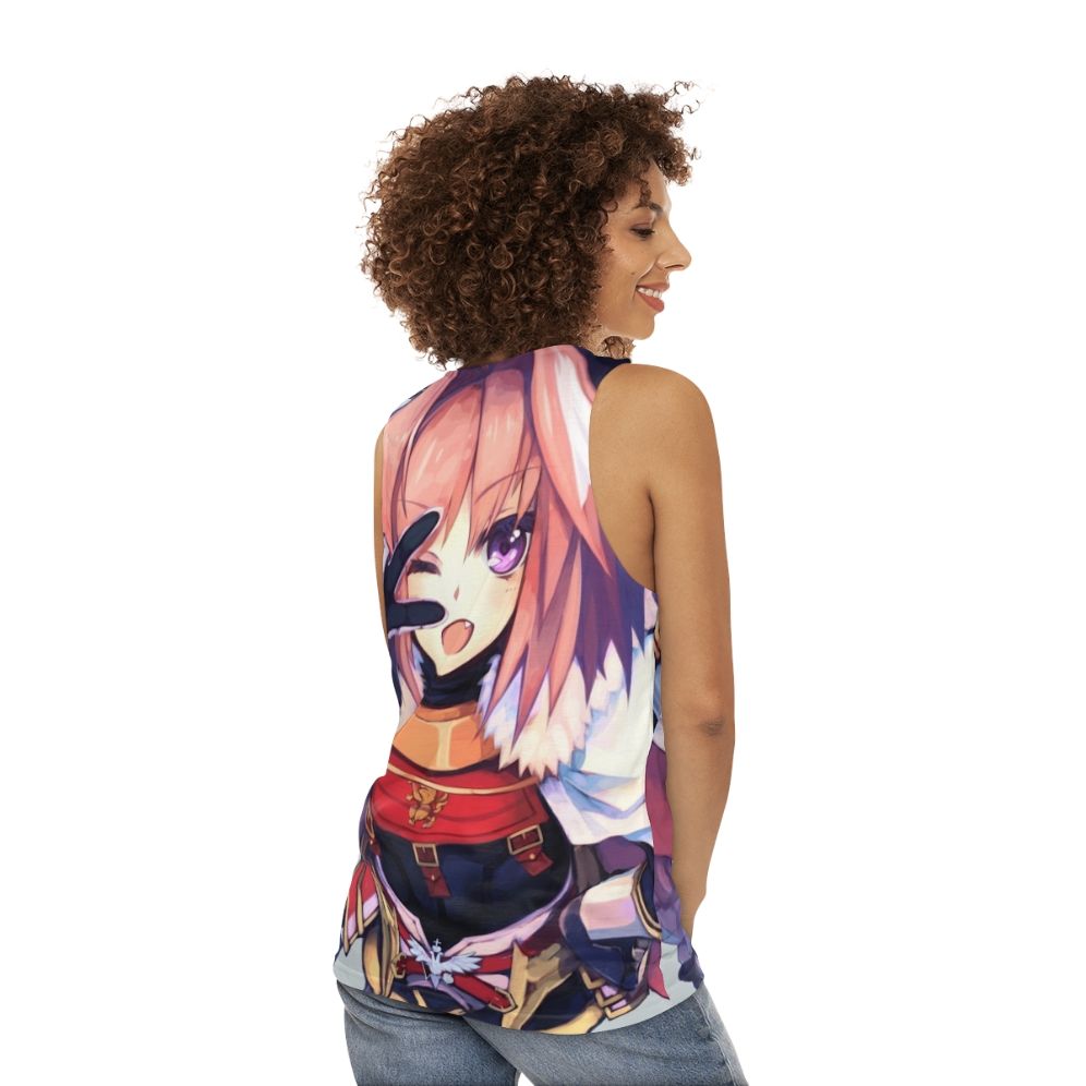 Astolfo Unisex Anime Tank Top - women back