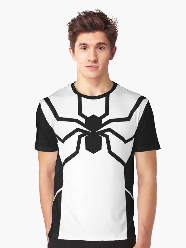 Foundation Spider Graphic T-Shirt featuring Spiderman, the Marvel superhero - Men