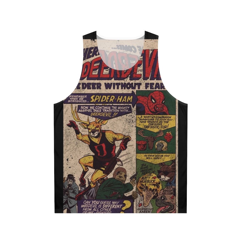 Unisex Superhero Deerdevil 1 Comic Tank Top