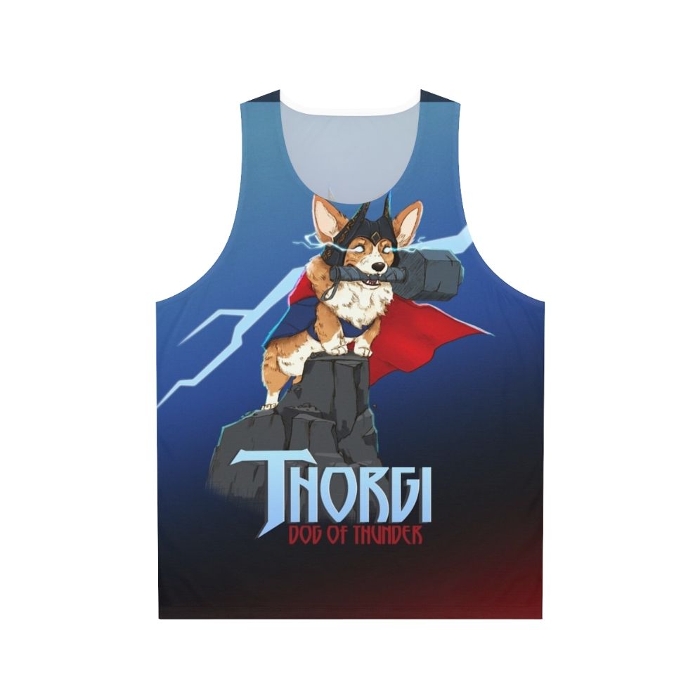 Thorgi Dog Of Thunder Unisex Tank Top