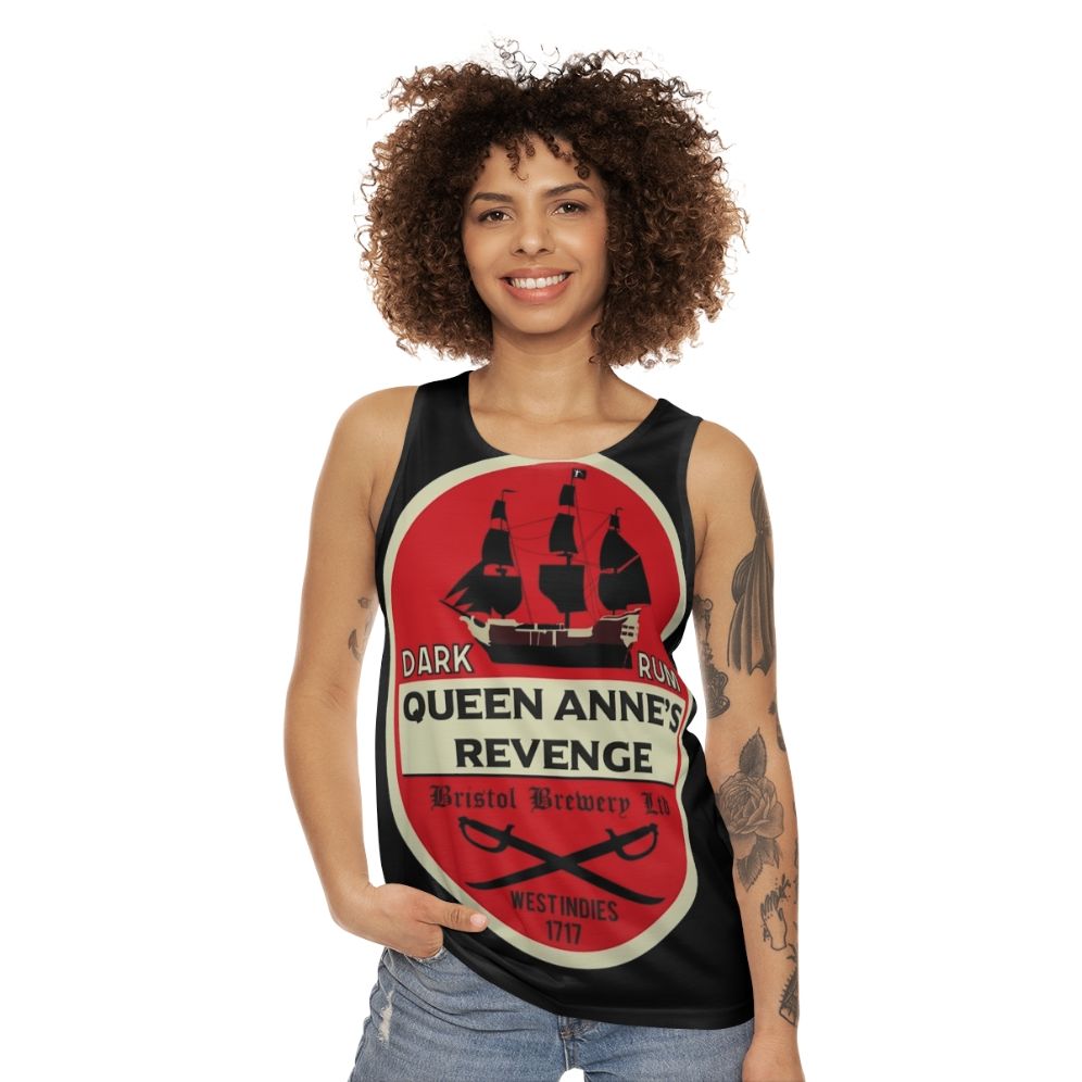 Queen Anne's Revenge Dark Rum Unisex Tank Top - women