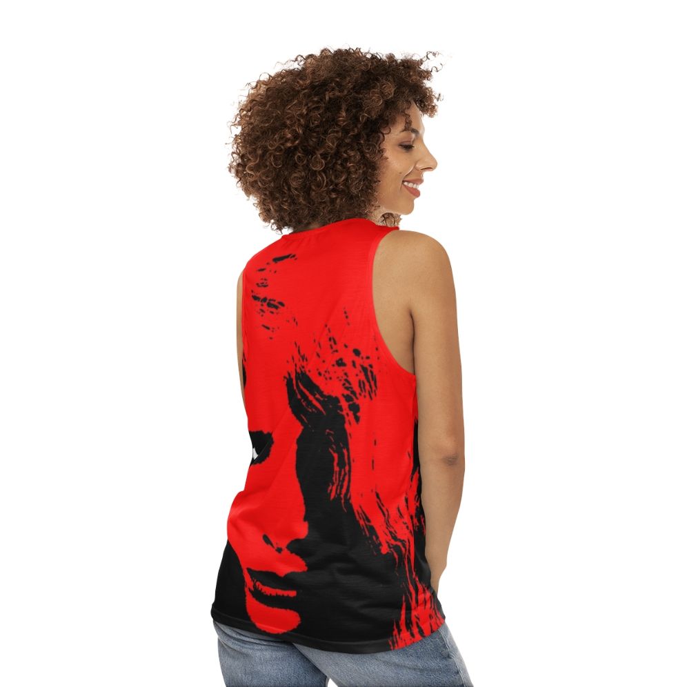 Retro Night of the Living Dead Zombie Unisex Tank Top - women back