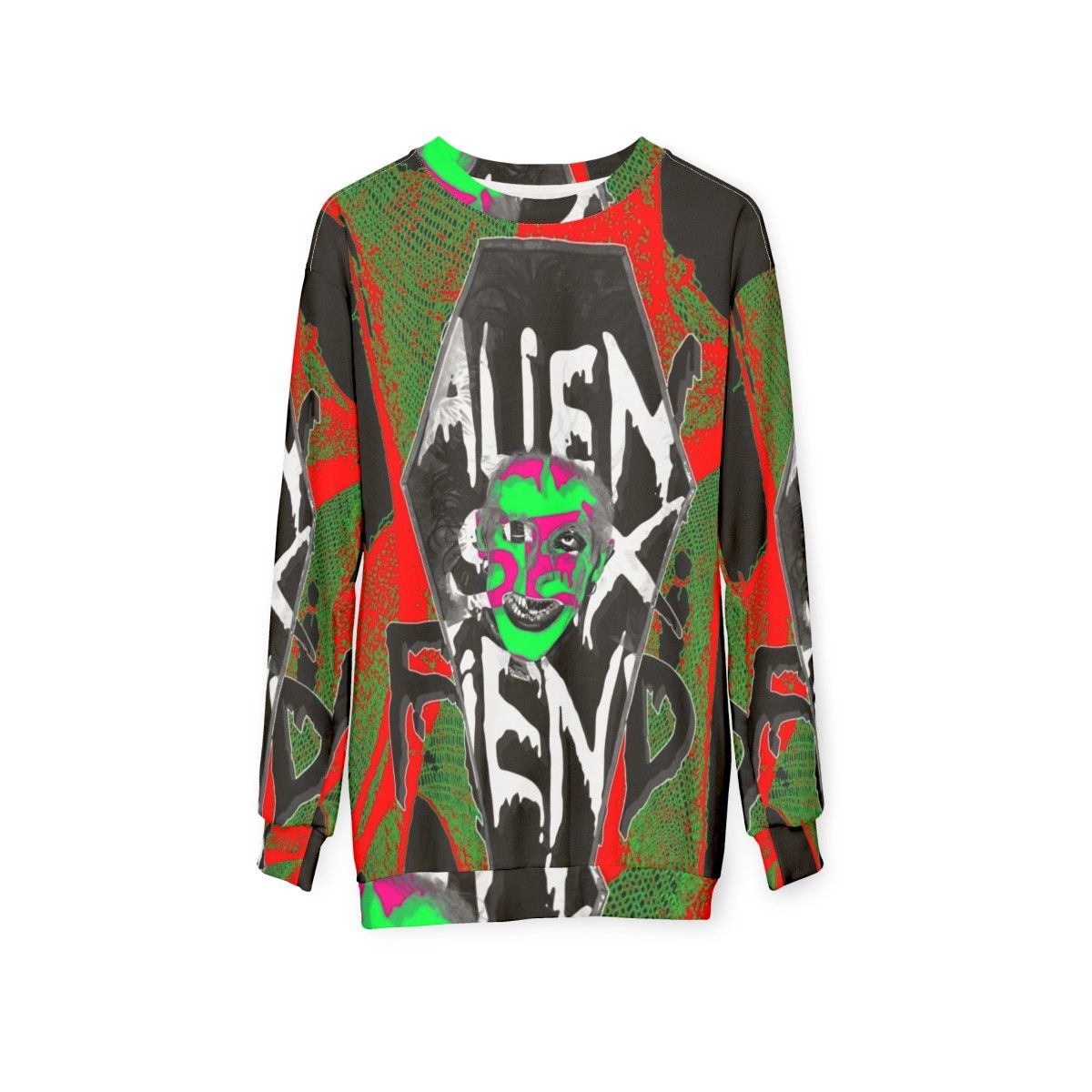 Alien Music Sweatshirt - hanging