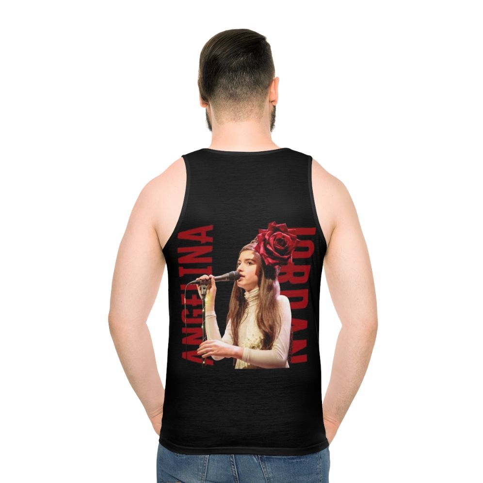 Angelina Jordan "It's Magic" Unisex Tank Top - men back