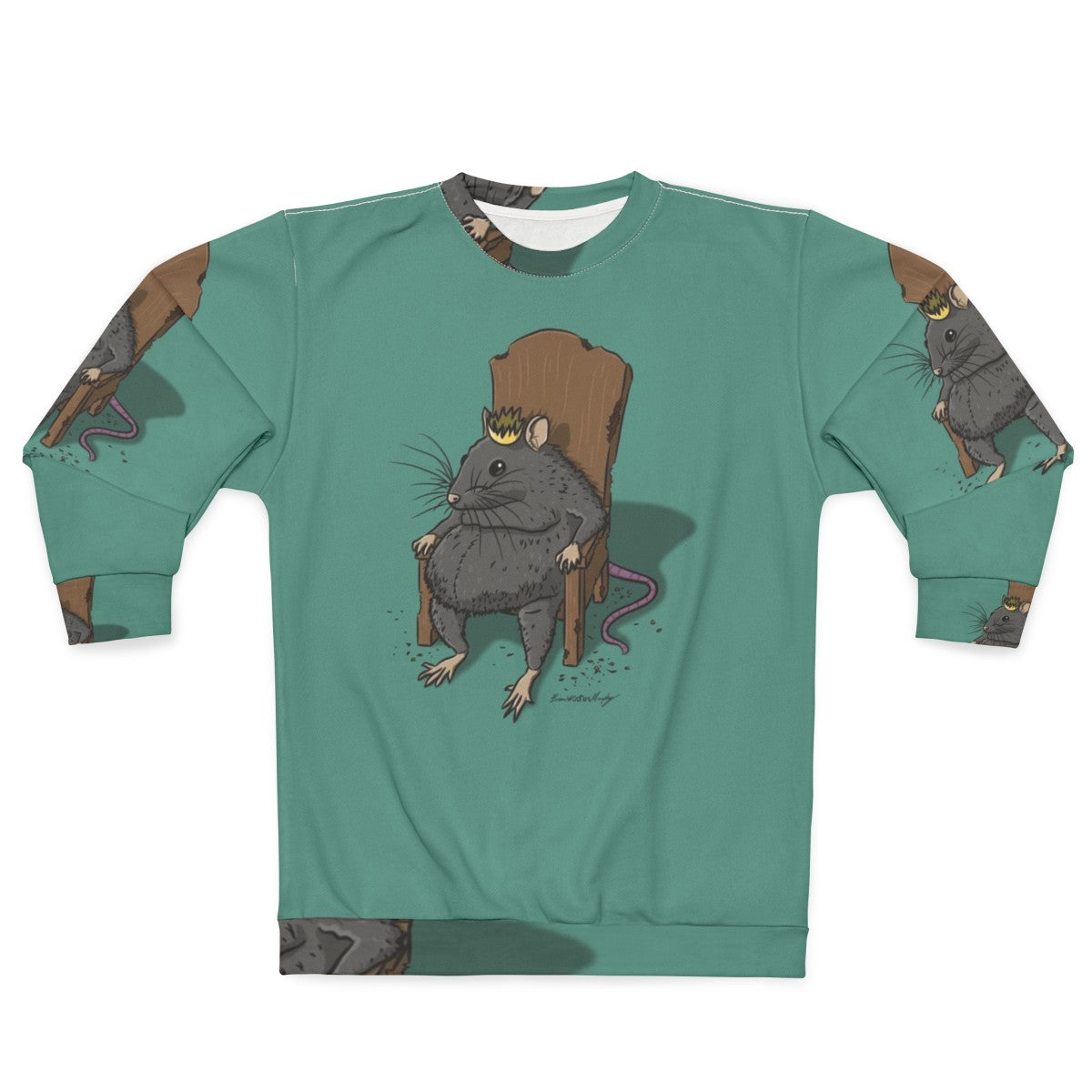 Funny and cute rat king sweatshirt