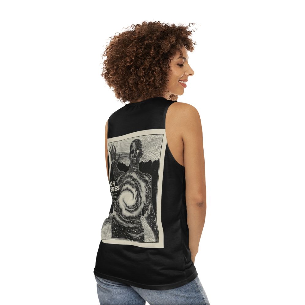 Thee Oh Sees psychedelic rock band unisex tank top - women back