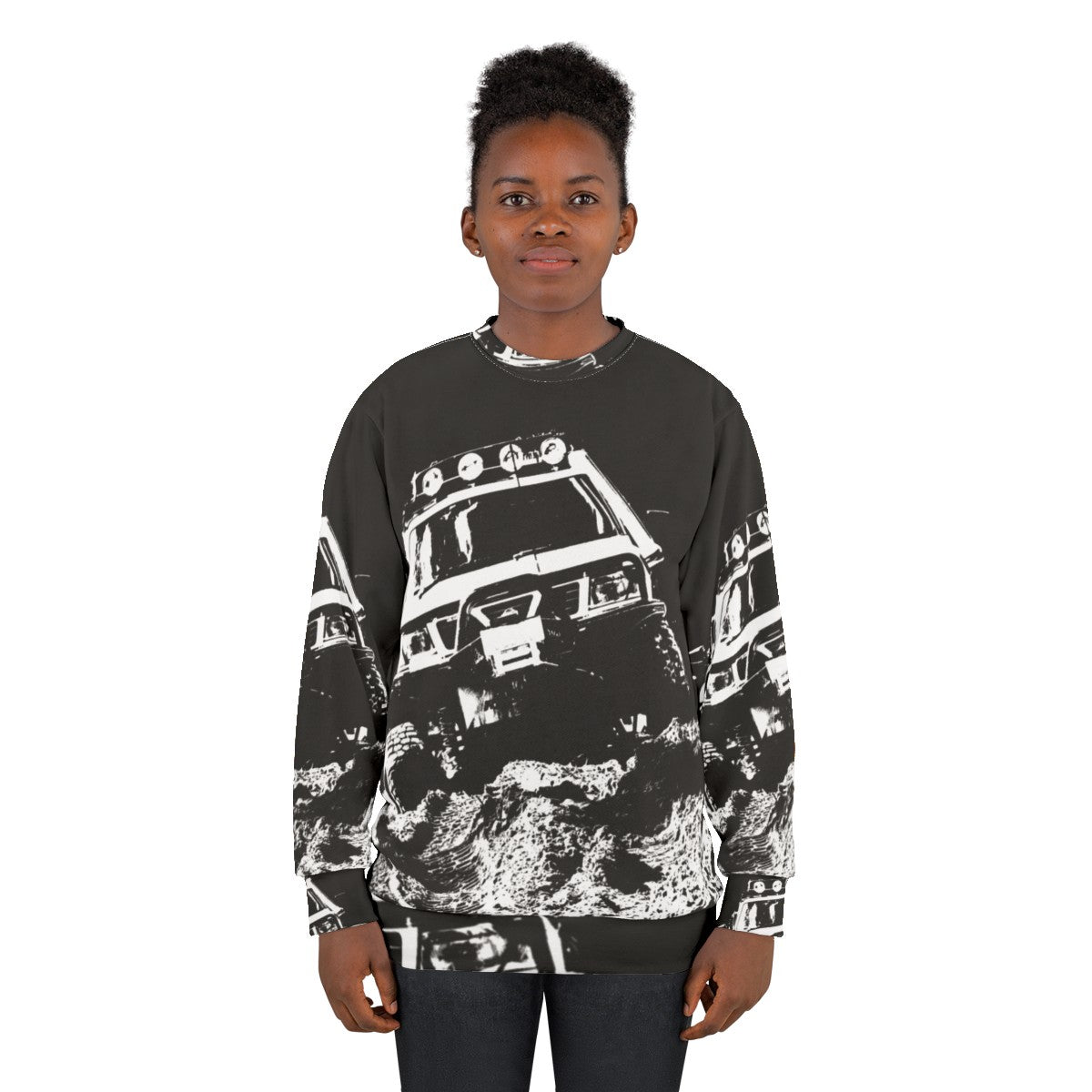 Nissan Patrol GU Sweatshirt for Off-Road Enthusiasts - women