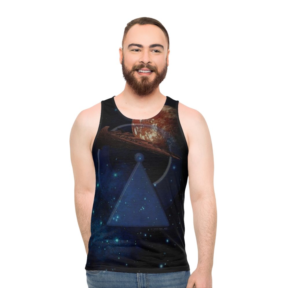 Vulcan Vahklas Unisex Star Trek Tank Top - men