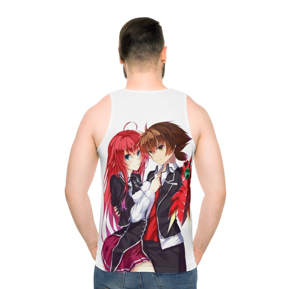 High School DxD Unisex Anime Tank Top - men back