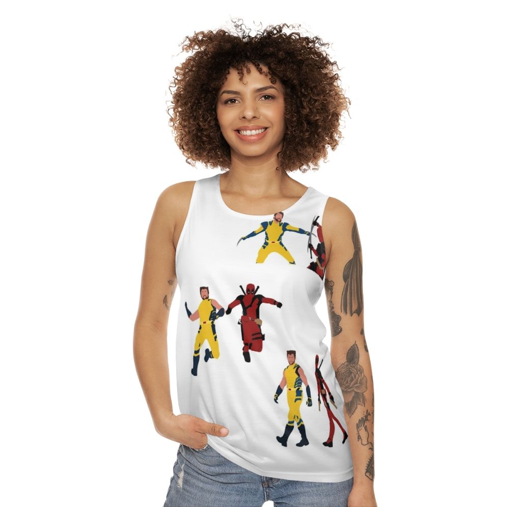 Marvel superhero unisex tank top - women