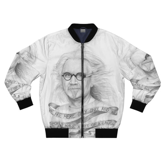 The Big Yin Scottish Bomber Jacket featuring comedian Billy Connolly