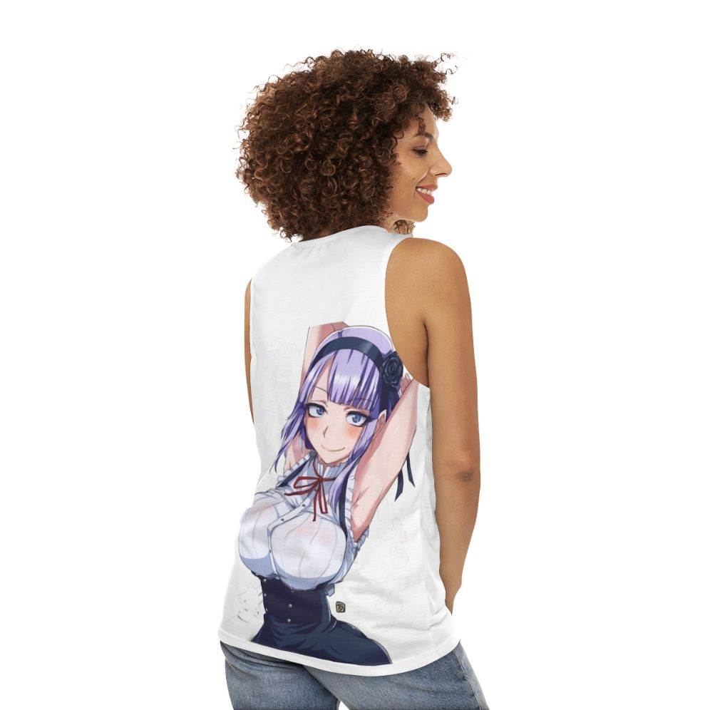 Dagashi Kashi Hotaru Unisex Anime Tank Top - women back