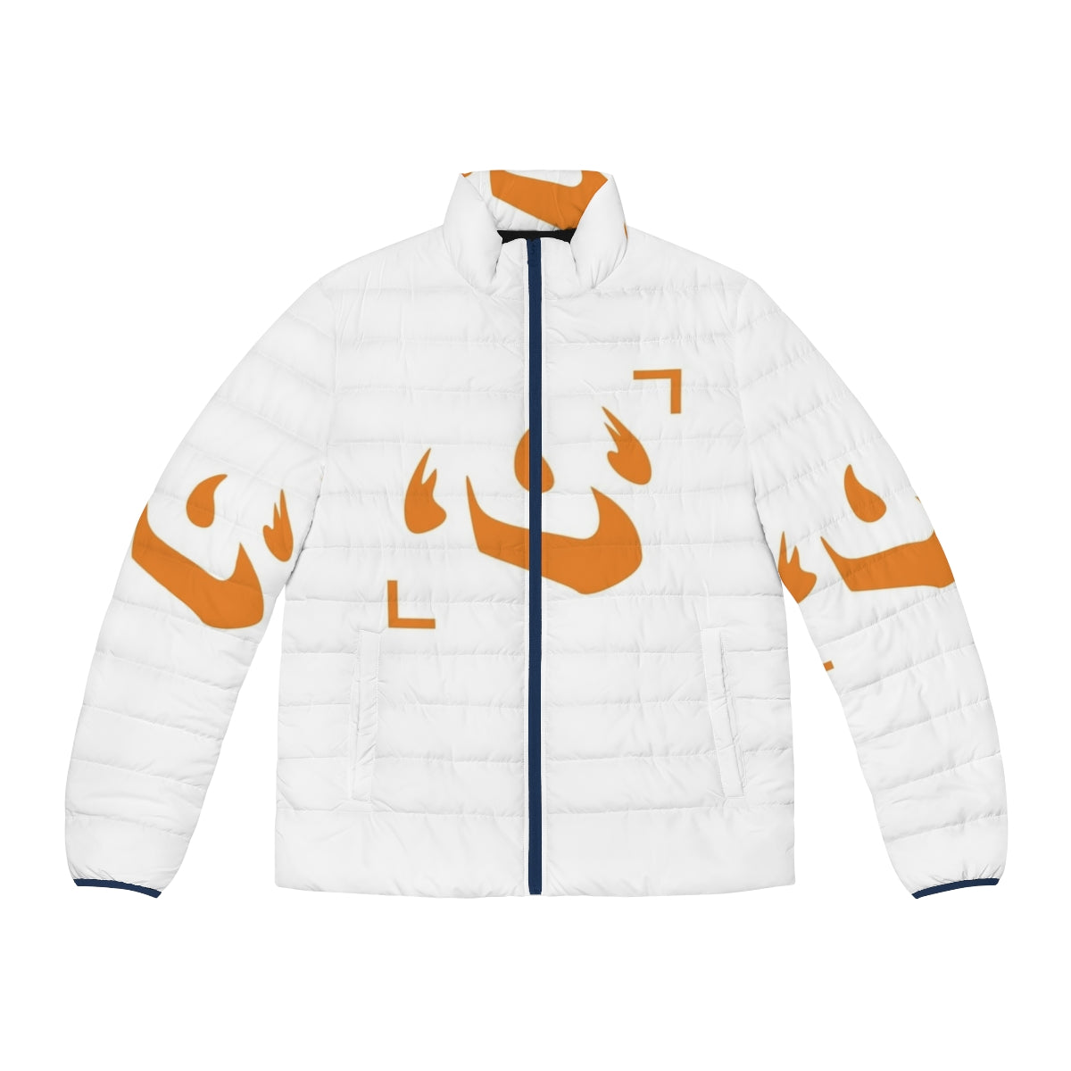 Isaac Netero Spirit Sign Anime Puffer Jacket featuring Hunter X Hunter fan art