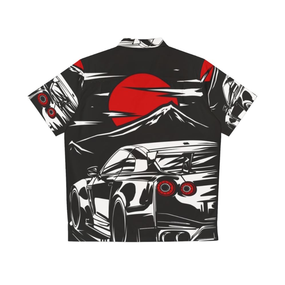 Nissan GT-R NISMO Hawaiian Shirt - Back