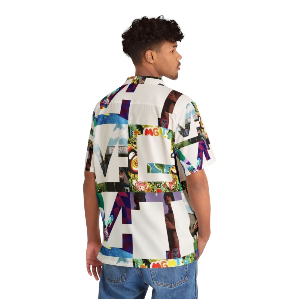 MGMT Albums Psychedelic Hawaiian Shirt - People Back