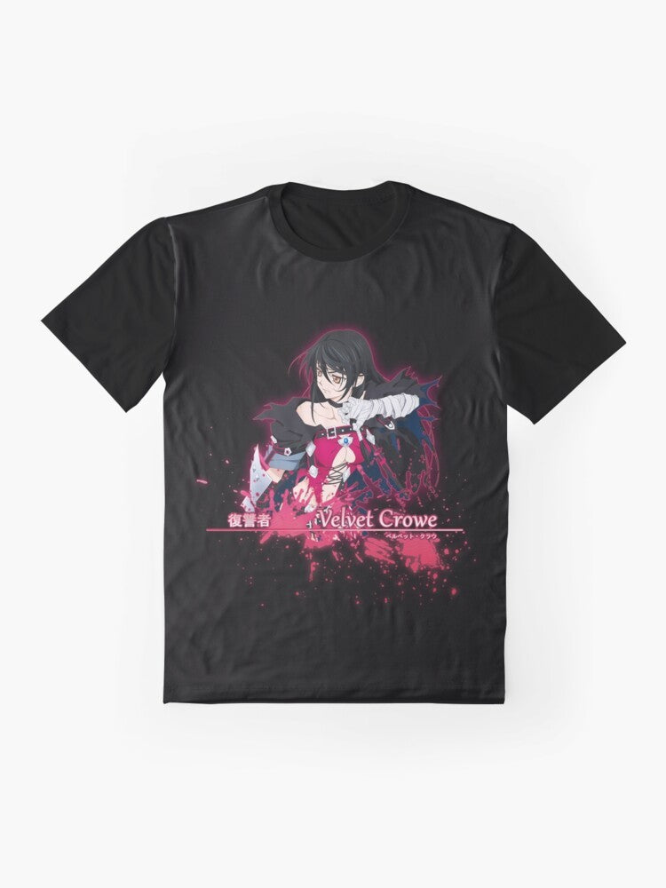 Tales of Berseria Velvet Crowe Graphic T-Shirt - Flat lay