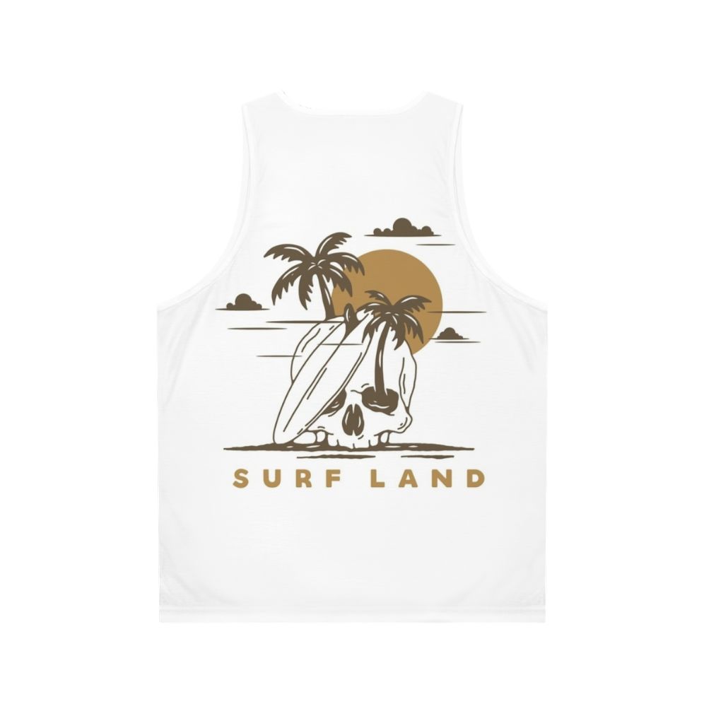 Surf the Nature - Unisex Tank Top for Outdoor Adventurers - Back