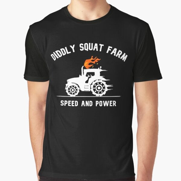 Diddly Squat Farm tractor graphic t-shirt