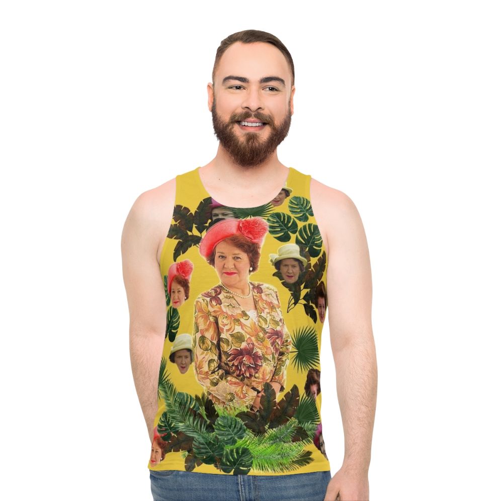 Hyacinth Bucket Bloomin' Unisex Tank Top - men