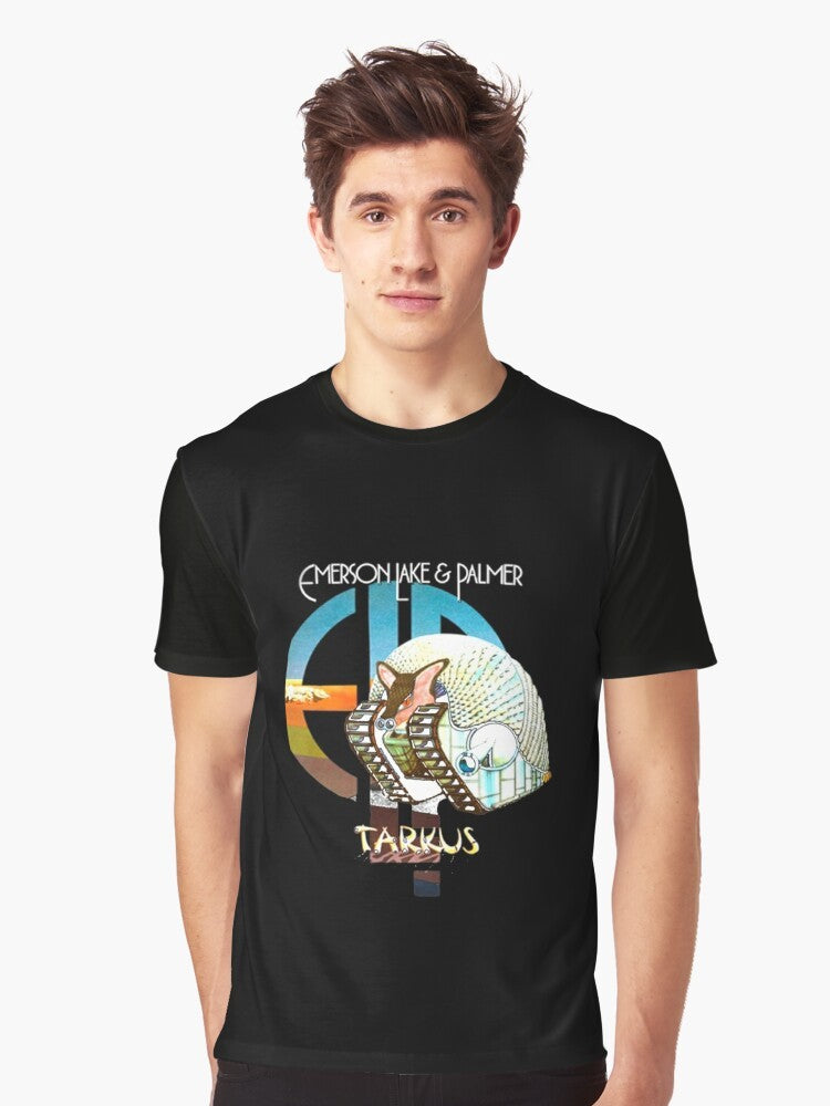 Emerson Lake and Palmer Tarkus ELP Band Graphic T-Shirt - Men