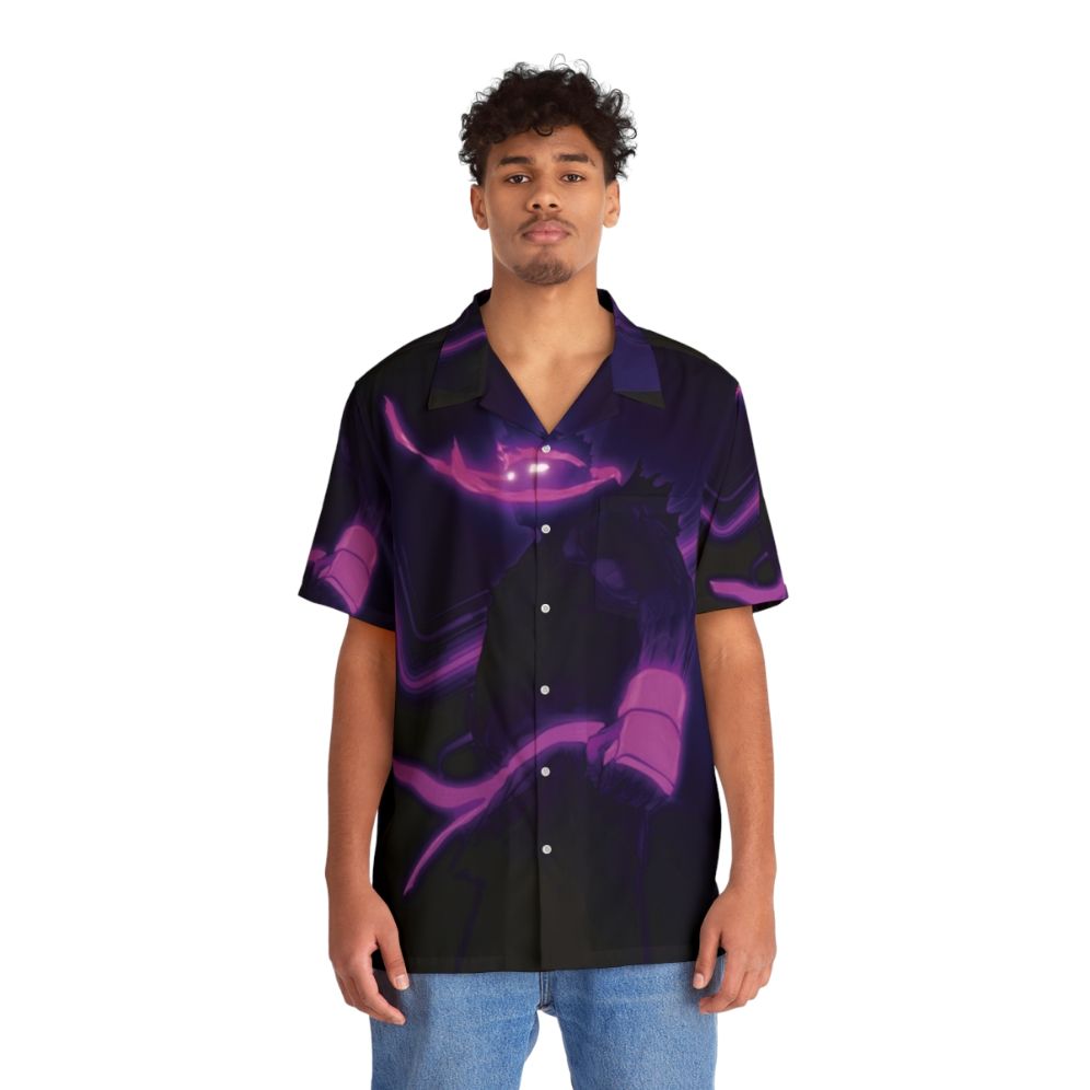 Evil Ryu Street Fighter Hawaiian Shirt - People Front