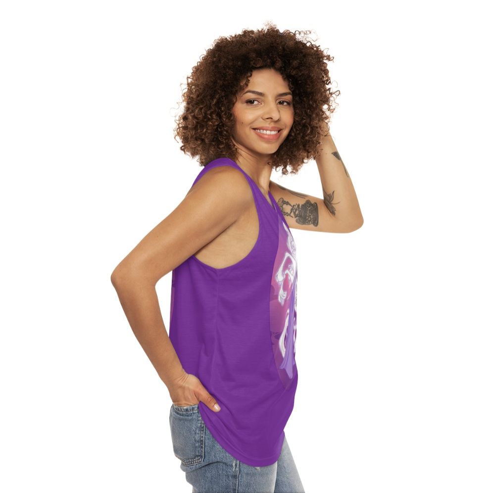 "The Last Unicorn" Unisex Tank Top Featuring Lady Amalthea - women side