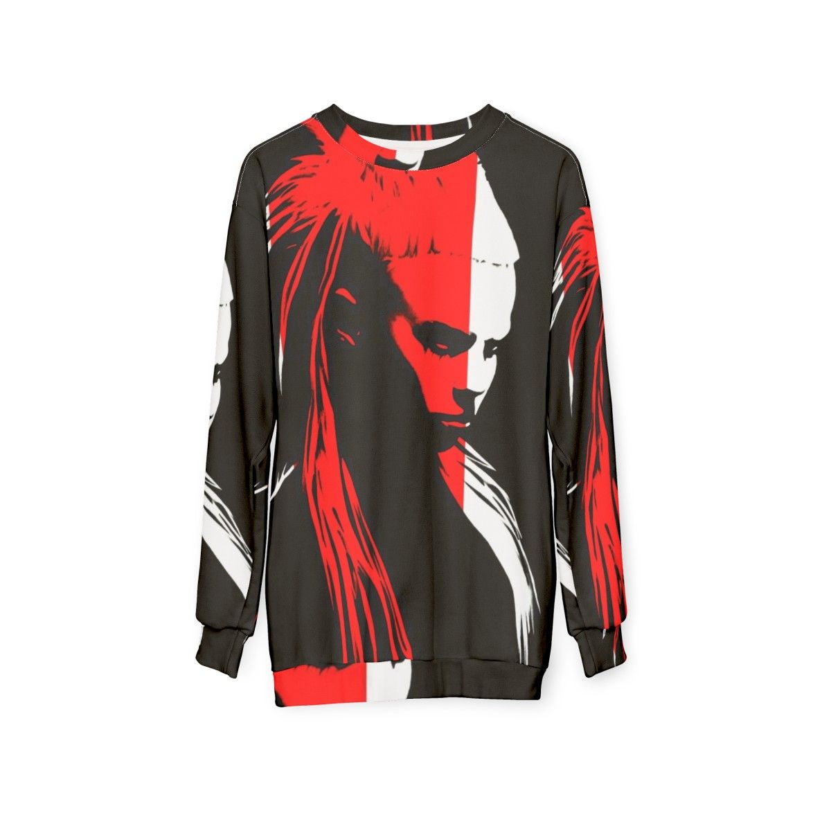 Die Antwoord Yolandi Visser Portrait Sweatshirt - hanging