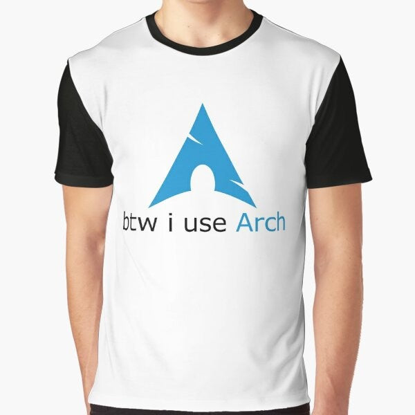 Arch Linux Graphic T-Shirt for Nerds and Geeks