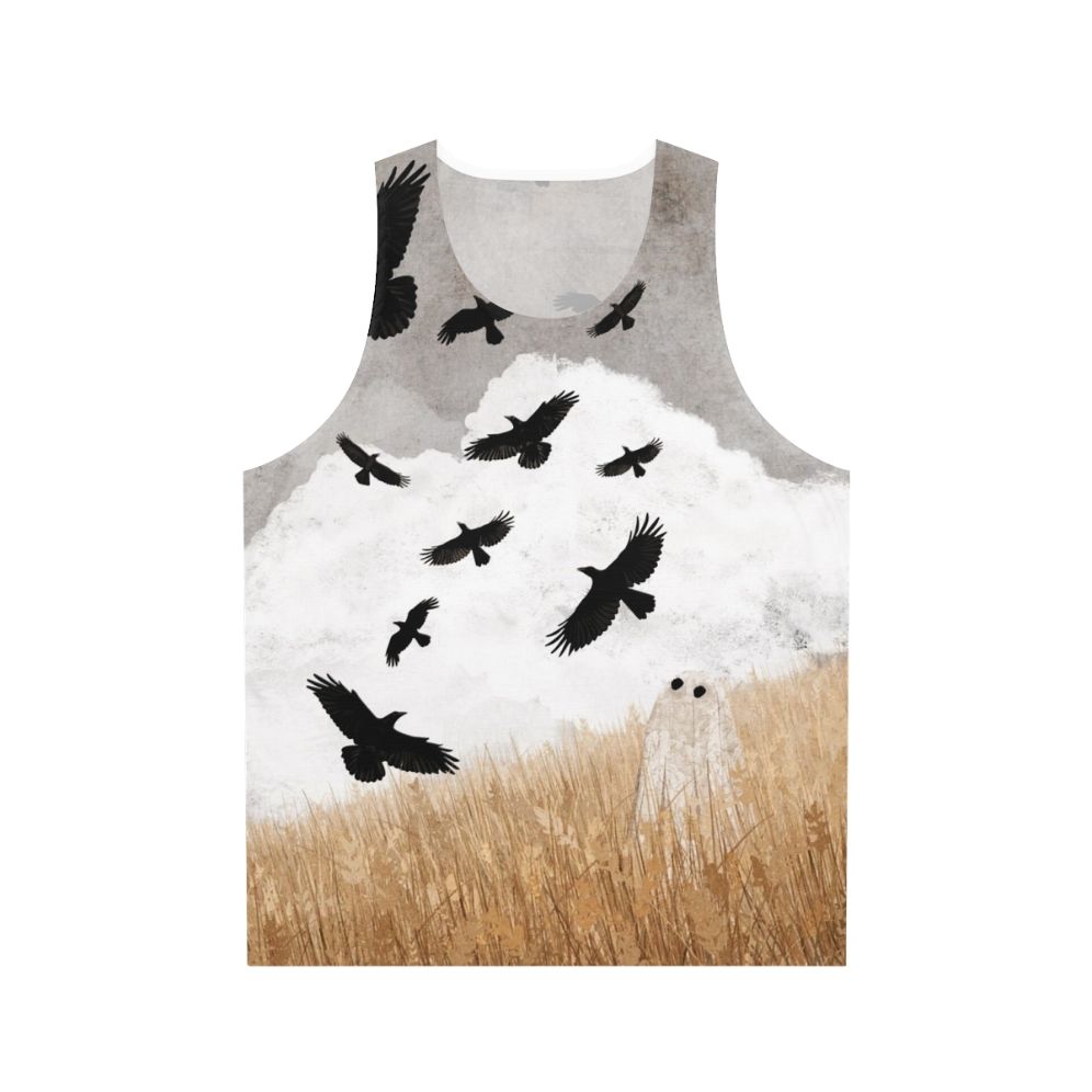 Vintage Crows Unisex Tank Top