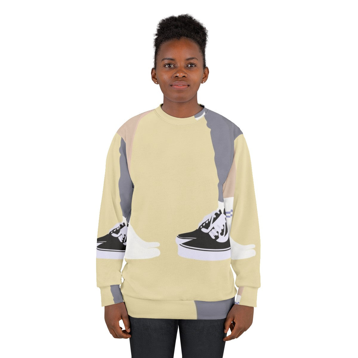 Heartstopper Nick and Charlie Feet Sweatshirt - women