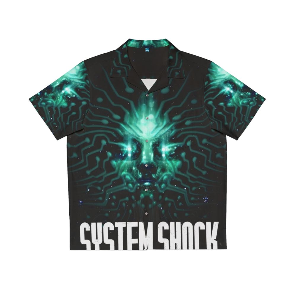 System Shock Inspired Hawaiian Shirt