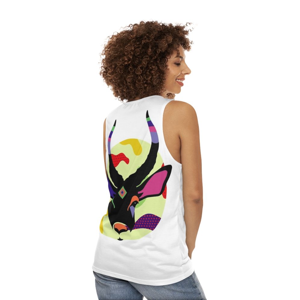 Impala Unisex Retro Tank Top - women back