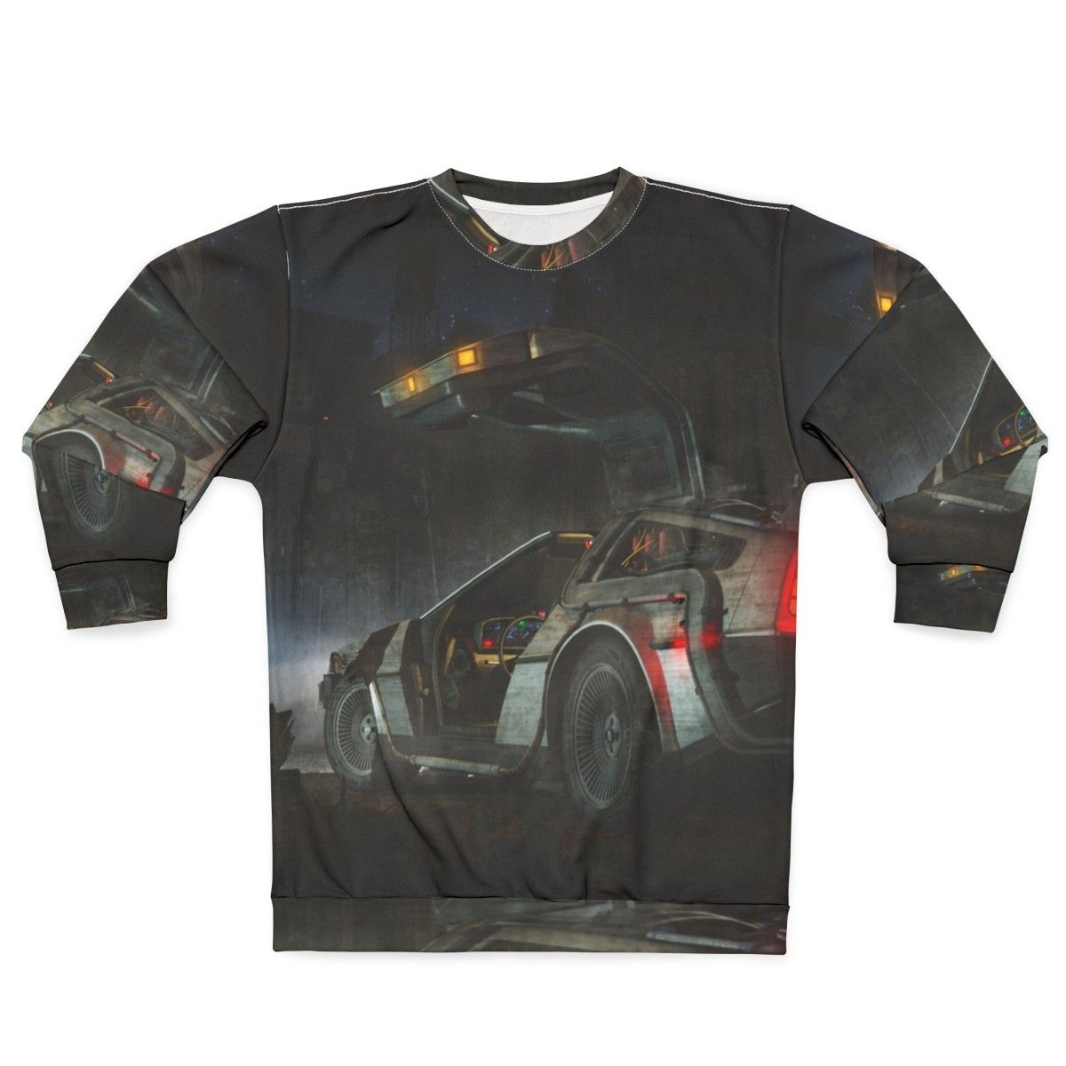 Back to the Future Delorean Retro Sweatshirt