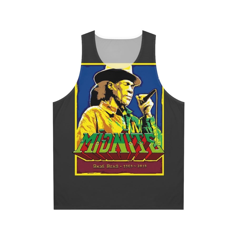 Unisex Reggae Midnite Tribute Tank Top