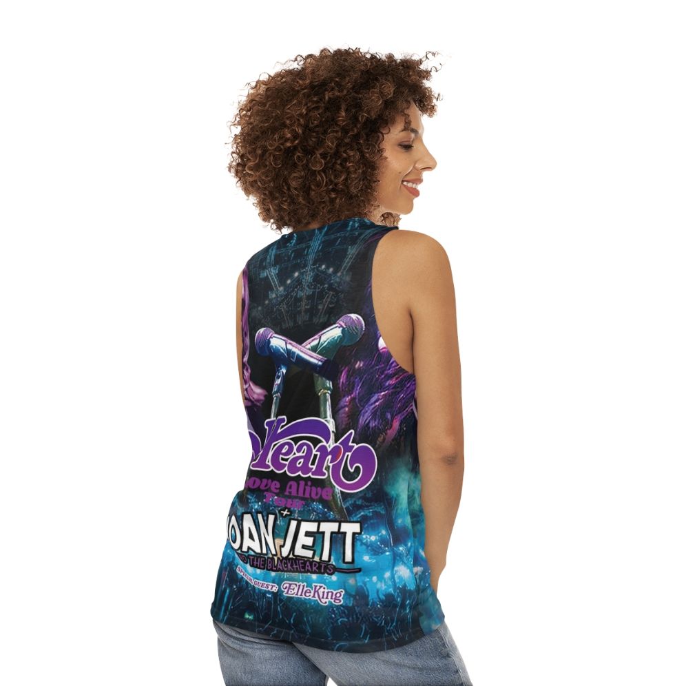 Love Heart Tour 2019-2024 Unisex Tank Top - women back