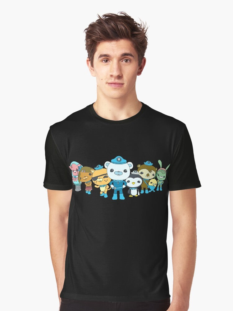 Octonauts Kids Graphic T-Shirt featuring cool sea creatures and characters from the popular TV show - Men