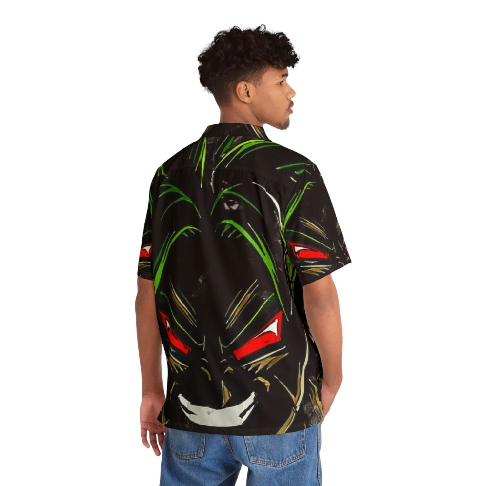 Broly Bring It On Hawaiian Shirt with Anime Characters - People Back