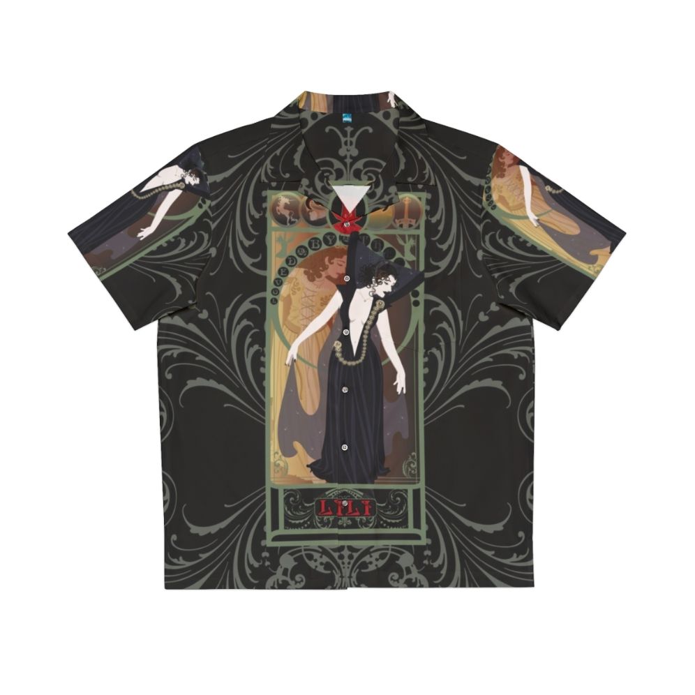 Dark Lili Nouveau Legend Hawaiian Shirt, Retro Movie Inspired