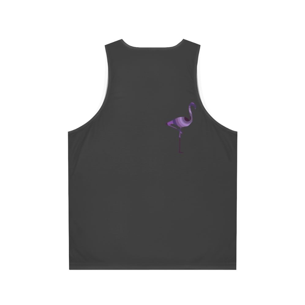 Legendary Flamingo Unisex Tank Top - Back