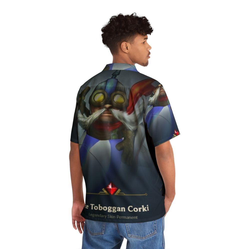 Poster Corki Hawaiian Shirt - People Back