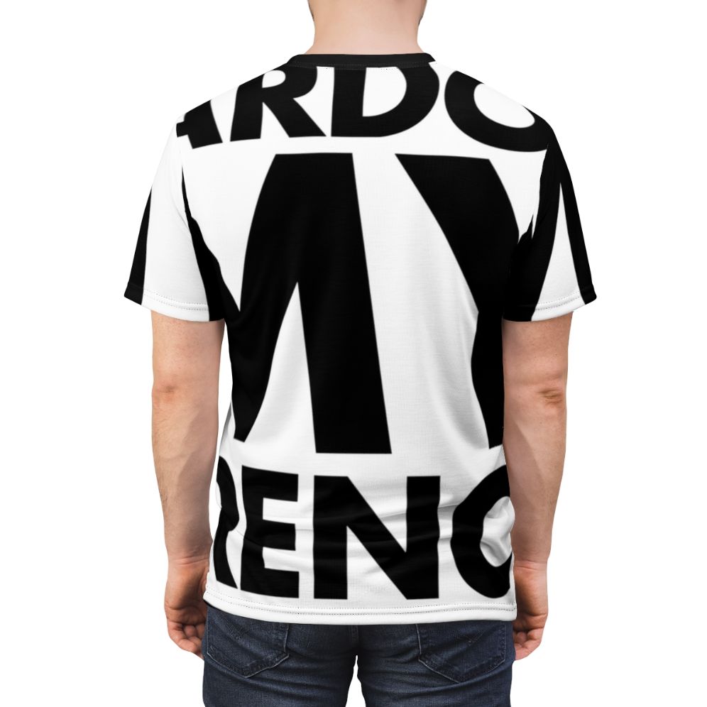 Pardon My French T-Shirt with Electronic Music Influences - men back